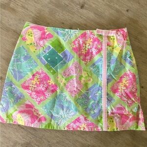 Vintage white label Lilly Pulitzer skort size 0